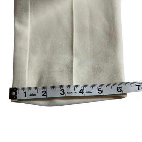 Haute Hippie NEW White CreamPull On Elastic Waist Pants Slacks Trousers small