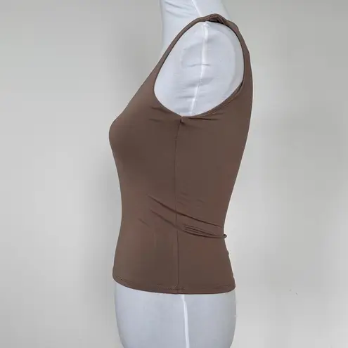 Workshop Republic Clothing Chocolate Tank Top Sz SM