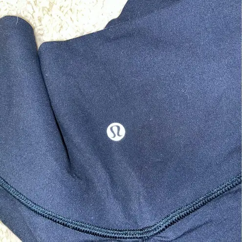 Lululemon true navy align 25” leggings size 6