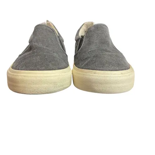 Taos Footwear Women's Canvas Slip On Comfort Casual Sneaker Shoes Gray Size 7