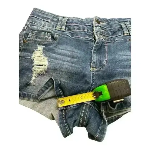 Blue Spice  Women’s High Waisted  Jean Shorts Size 7/8 Cotton Blend pre-loved