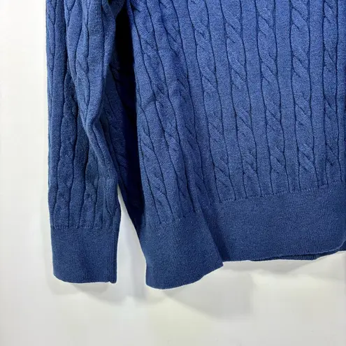 Treasure & Bond Varsity V Neck Sweater Navy Blazer Ivory Combo XL NWT