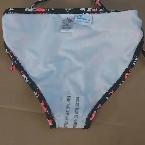 California Waves Floral PushUp Bikini S Swimwear Coquette Girl Cottagecore Vacay