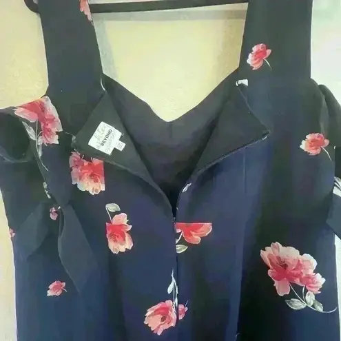 Beyond by Ashley Graham Women Blue Casual Dress Women's Plus Size 22