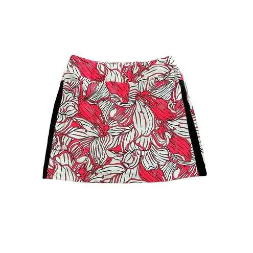 TAIL Pink Neon Tropical Sport Gof Tennis Skort Sise Medium Red Size undefined