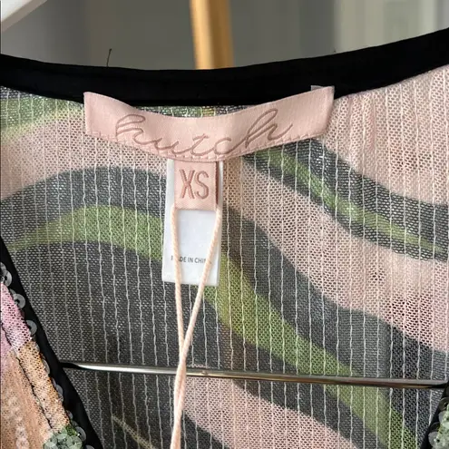 Hutch NWT x Anthropologie McRae Boho Sequin Bell Sleeve Cover Up Size XS $188