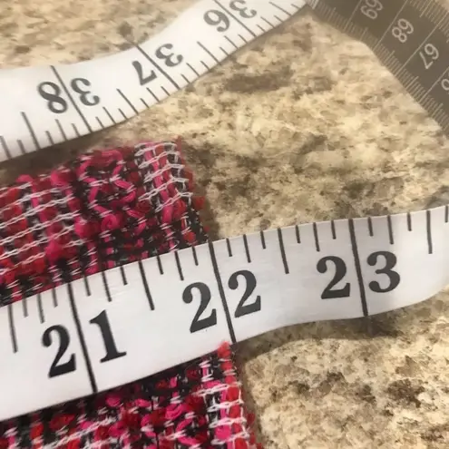 MELLODAY NWT size XS petite pink tweed cardigan