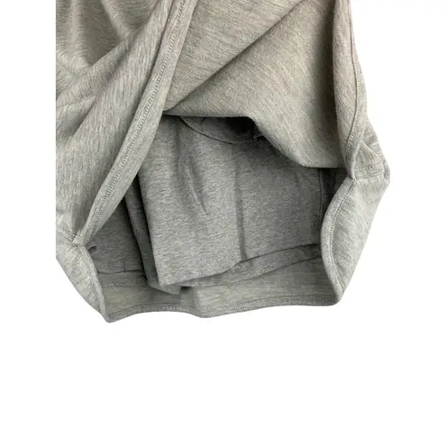 D&Co Gray Heather Skirt XS Cotton Blend Stretch Pockets