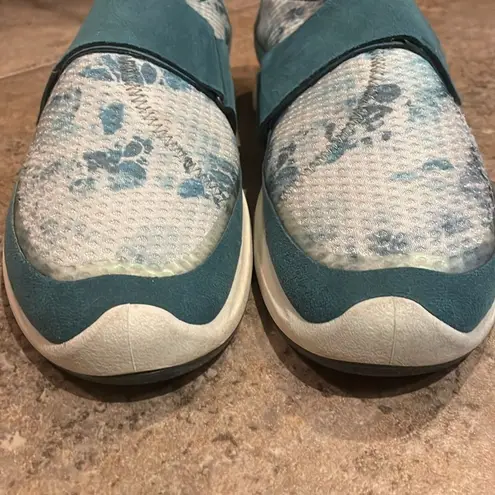 Ecco Teal Green Biom AMRAP Band Fitness Sneaker Shoes Womens Size EU 40 US 9-9.5