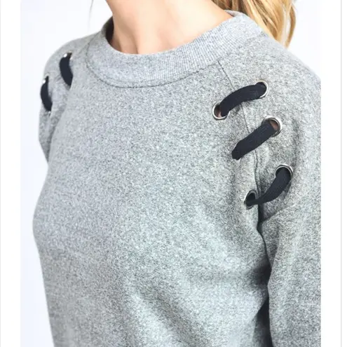 Monica Lace eyelet sweatshirt sweater NEW Size undefined
