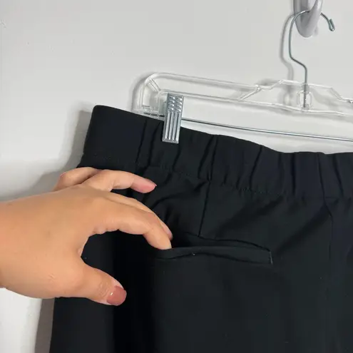 J. Jill Black Pintucked Ponte Slim