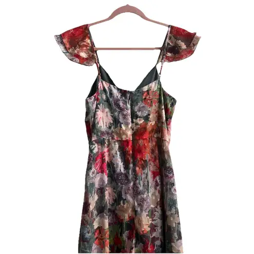 Hutch Coley Floral Maxi Dress Gown Multicolor Size 4