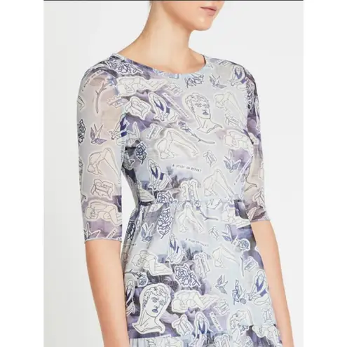 💕BAUM UND PFERDGARTEN💕 Jones Dress Mesh ~ Lilac Rose Tattoo Large Shift