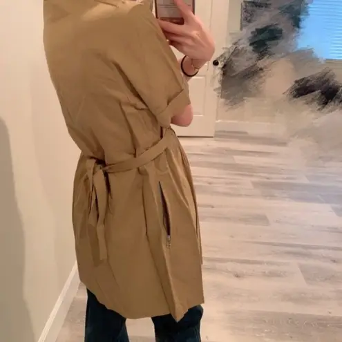 3.1 Phillip Lim Dress 2 Khaki Cotton Twill Short Sleeve Minimalist Neutral Trip