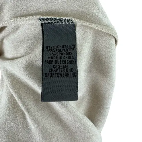 One by Chapter One NWT Cream Suede Jogger Pants Large