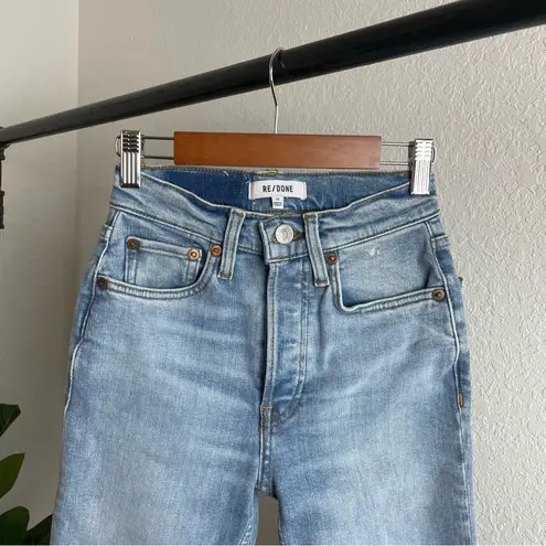 RE/DONE Originals 90s High Rise Ankle Crop Jean Size 23