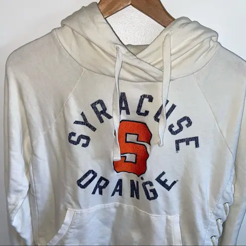 Syracuse University white hoodie sweatshirt White Size M