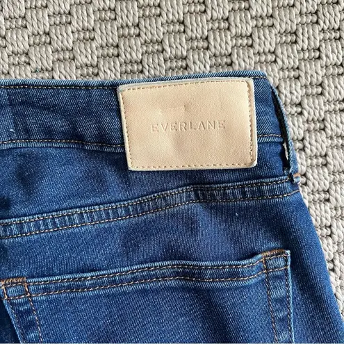 Everlane  The Curve High-Rise Skinny Jeans - Dark Blue Wash - Size 28