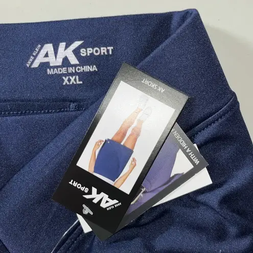 Anne Klein AK  Sport NWT Size XXL Blue Wrap Skort - Skirt w/ Shorts