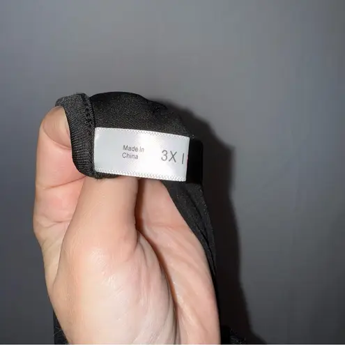 Hot Pink Paisley and Lace Lingerie Dress Cowgirl Hanker Chief Western Style Black Size 3X