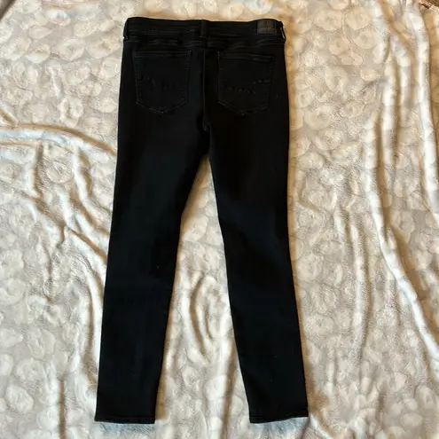 American Eagle  Next Level Stretch Hi Rise Jegging Jeans Black Size 16 Long