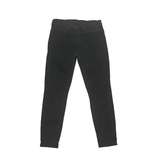 Pistola * Jeans Womens Size 31 Black Skinny Mid Rise Festival Fairy Grunge