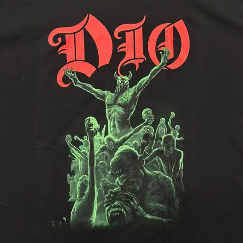 Dio Holy Diver Stand Up and Shout Heavy Metal Band Tee XL