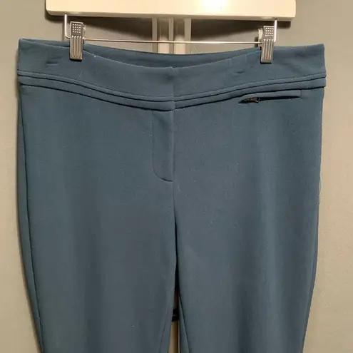 Rafaella B24-Women Dress Pants Size 12 Blue
