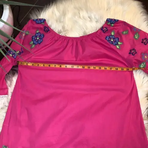 Velzera  boho off shoulder dress/tunic large