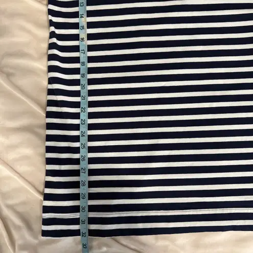 Free Assembly 3/4 Sleeve Tunic Striped Size Medium Black