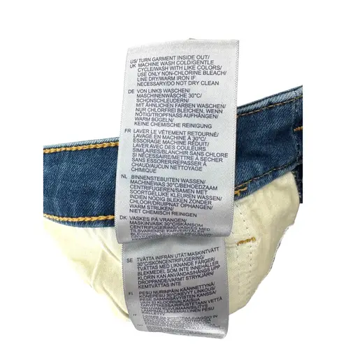 NYDJ Sheri Slim Jeans Clayburn Blue Stretch Mid Rise Ankle Denim Women's 12 NWT