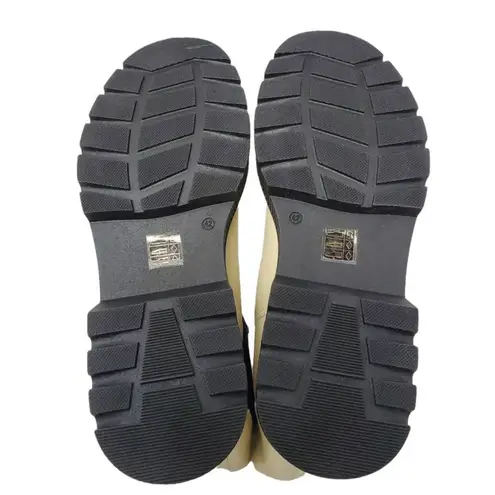 Kurt Geiger London STINT Cream Platform Tall Chelsea Knee Boots Size EUR 42