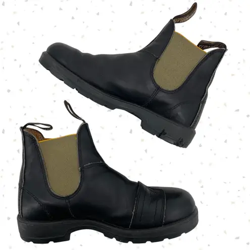 Blundstone X Ducati Scrambler Leather Chelsea Motorcycle Boots AU 4.5 FLAW