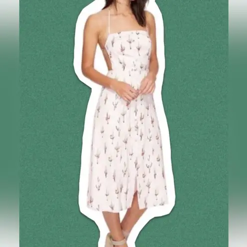 Viral Dolce Vita Campbell Dress in Pink Cactus Print size Large $180