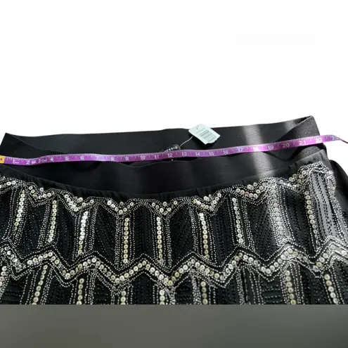 ‎ Women's Black Sequin Mini Skirt Size torrid 4 Party Cocktail
