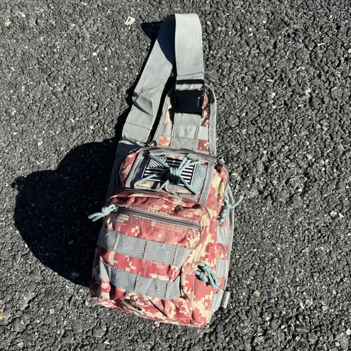 Tactical Grey Shoulder Bag Carrier Gray