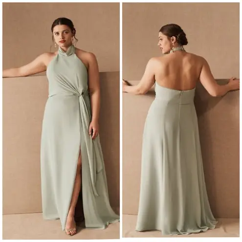 BHLDN ×Jenny Yoo Elliya Mock Neck Dress