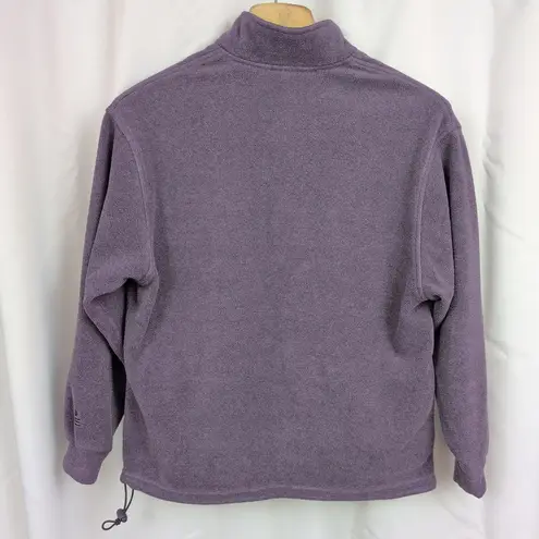 Eastern Mountain Sports Vintage EMS Ladies' Anorak Purple Fleece Medium