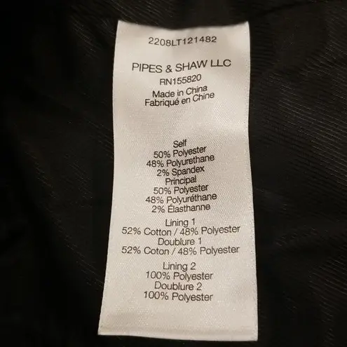 Veronica Beard 💕💕 Cooke Vegan-Leather Dickey Jacket ~ Chicory Brown 2 NWT