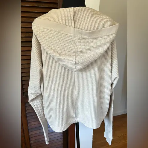 Three Dots Thermal Pullover Hoodie Size Large