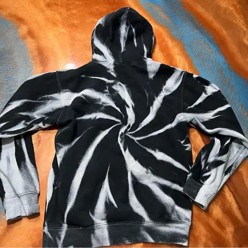 Broken Promises  x Hot Wheels Tie Dye pullover Hoodie size small skeleton