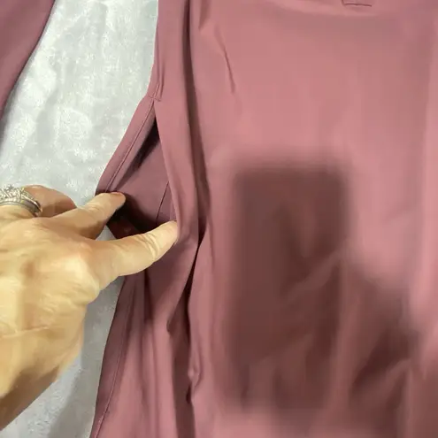 Lululemon  Effortless Dress Size 4 Bordeaux Drama Travel Athletic Lightweight NEW