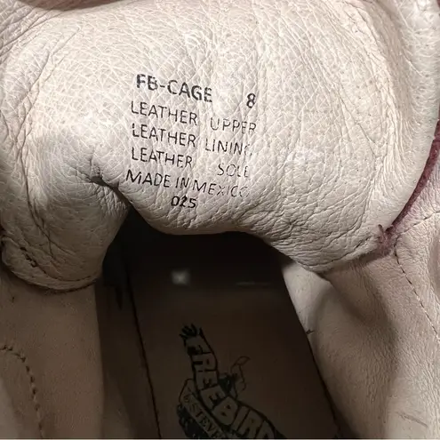 FREEBIRD by Steven Freebird Cage Heeled Leather Boots size 8