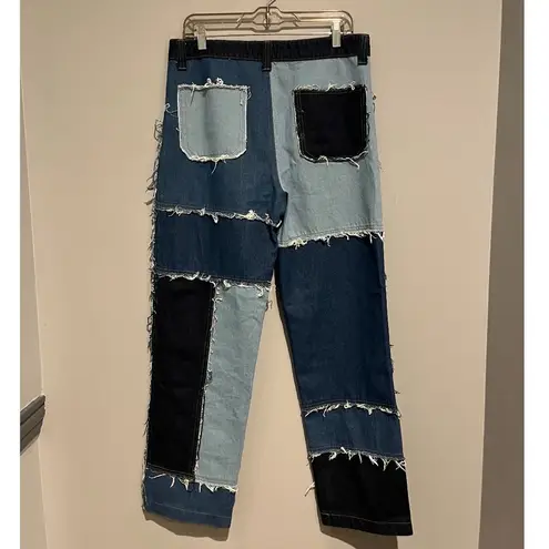 Jaded London  patchwork denim thumbnail 2