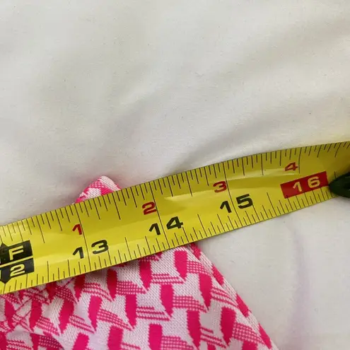 NiVO Golf Tennis Hike Walk Shorts Womens Medium M Pink White Geometric Gym Yoga