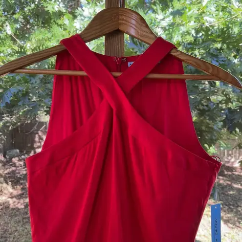 Antonio Melani  Women's Aria Y Front Mini Dress Cherry Fiesta Size 2. NEW