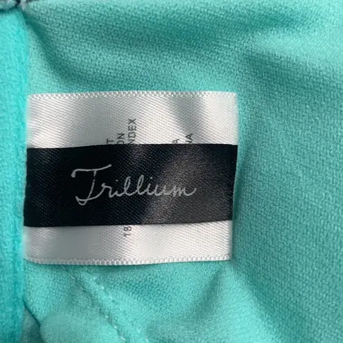 Trillium Halter Neck Black Geometric Tribal Print Swim Bikini Top Size Large