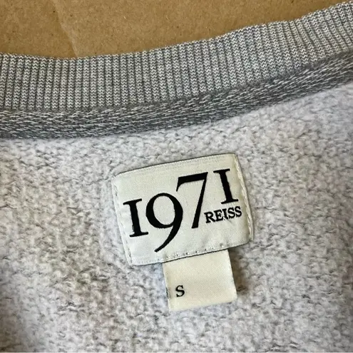 Reiss 1971  Grey Pull Over Sweatshirt