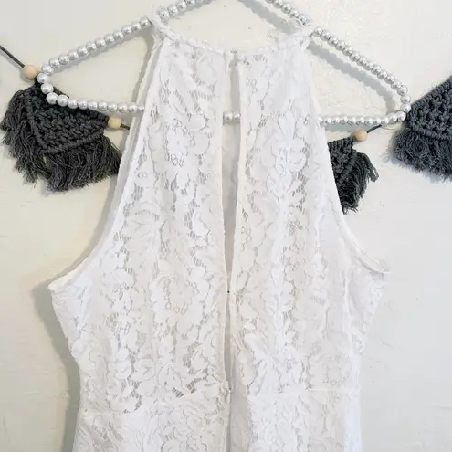 BB Dakota NWT  x Steve Madden | Cara High Neck White Lace Cocktail Dress