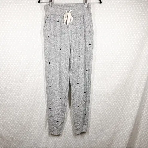 Rails Heather Gray Heart Print Callahan Oakland Lounge Set